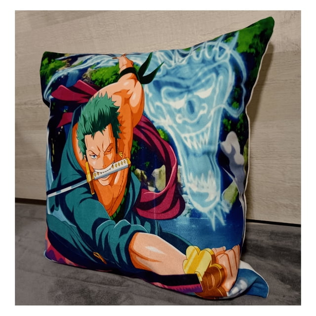 Cojín de felpa Muguiwara Zoro Roronoa 45x45 cm