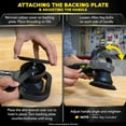 thumbnail image 6 of Meguiar's MT300 Variable Speed Dual Action Polisher, Black - Auto Polisher, 1 Count, 6 of 17