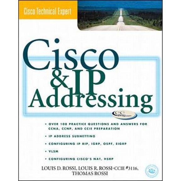 Pre-Owned Cisco & IP Addressing CCIEPrep.com, 9780071349253, 0071349251, Paperback,