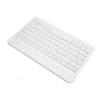 thumbnail image 2 of Teclado BT RGB retroiluminación LED 78 teclas teclado inalámbrico silencioso ultradelgado para IOS para Android para Win blanco, 2 of 10