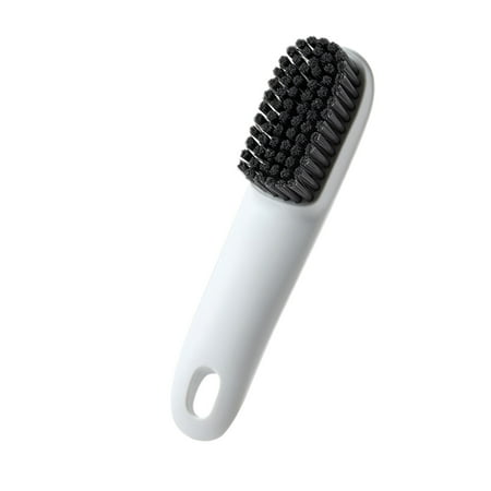 

wendunide tools Long Handle Shoe Brush Soft Brush Does Not Hurt Shoes Household Cleaning Brush Hair Grey