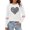 White, variant on Public Womens Plus Size Long Sleeve Graphic Tees Causal Maple Leaf Heart Printed T-Shirts Summer Crew Neck Loose Fit Tops Shirts Grey M