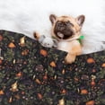 thumbnail image 3 of Disketp Pumpkin Plant Garden Dog Blanket/Bed Cover for Dogs and Cats,Puppy Essentials-Small, 3 of 8