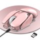 thumbnail image 3 of Accesorio de computadora Irfora Ratón inalámbrico HXSJ T37 Ratón inalámbrico 2,4 G Ratón 3 DPI ajustable integrada 500 mAh, batería recargable rosa Irfora Accesorio de computadora, 3 of 5