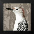 thumbnail image 2 of PI Studio 20x20 Black Modern Framed Museum Art Print Titled - Feathered IV, 2 of 5