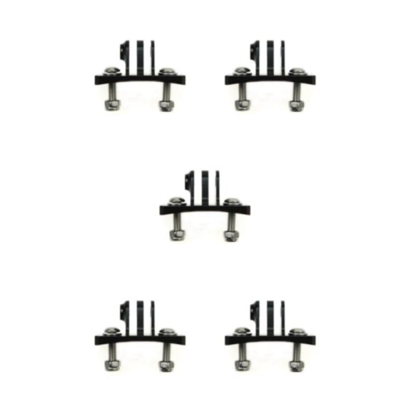 Inteprter Cámara paracaidismo casco soporte de montaje fijo cámaras de acción esquí aleación de aluminio adaptador de bicicleta reemplazo Type2 NO2