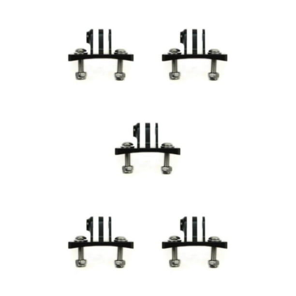 Inteprter Cámara paracaidismo casco soporte de montaje fijo cámaras de acción esquí aleación de aluminio adaptador de bicicleta reemplazo Type2 NO2