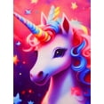 thumbnail image 4 of WIBACKER 2-Piece Summer Pajamas for Kids Girls Stars Unicorn Short Sleeves Tee and Shorts Toddler Cool PJs Set Size 3-12Y, 4 of 9