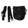 thumbnail image 1 of Riñonera de entrenamiento para perros, bolsa multifuncional para golosinas para perros con cordón y cinturón para juguetes de comida para croquetas, color negro, 1 of 5