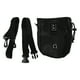 thumbnail image 1 of Riñonera de entrenamiento para perros, bolsa multifuncional para golosinas para perros con cordón y cinturón para juguetes de comida para croquetas, color negro, 1 of 5