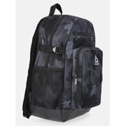 Reebok Men's Kaiser 18 Laptop Backpack, Black Camo