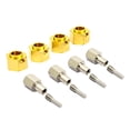 thumbnail image 1 of Conjunto de 4 piezas Laiton Joint Universel Coupler para TRX4 RC Crawler 6 mm, 1 of 9