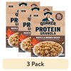 (3 pack) Quaker Maple & Brown Sugar Flavored Protein Granola, 18 oz