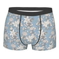 thumbnail image 4 of Goofa Lily Flower Printed Men's Boxer Briefs Underwear, Moisture-Wicking Underwear, Trunk,Soft and Breathable Cotton Underwear-X-Large, 4 of 9