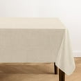 thumbnail image 2 of Elrene Monterey Linen Texture Vinyl Indoor/Outdoor Tablecloth 52x70 - Brick, 2 of 5
