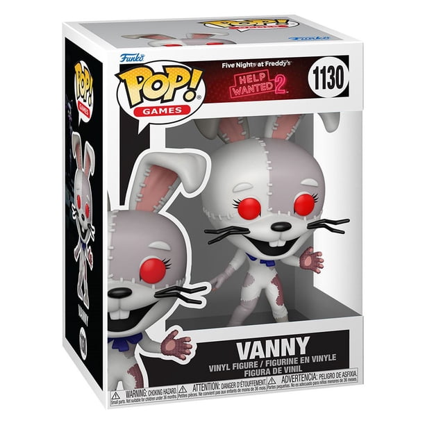 Figura Coleccionable Funko Pop Juegos Five Nights at Freddys Help Wanted 2 Vanny 1 Pieza