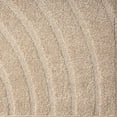 thumbnail image 4 of Luxe Weavers Modern Geometric Wave Beige 2x3 Area Rug, Stain Resistant Carpet, 4 of 8