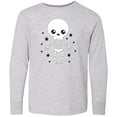 thumbnail image 3 of Inktastic Happy Halloween Spooky Skeleton and Stars Long Sleeve Youth T-Shirt, 3 of 5