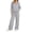 Gray, variant on Two Piece Lounge Sets for Women Sweatsuits Long Sleeve Hooded Sweatshirt and Wide Leg Pants Elastic Waist Homewear 2 Piece Outfits Casual Tracksuit with Pockets