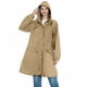 thumbnail image 5 of Chaqueta impermeable impermeable a prueba de viento de longitud media con cremallera impermeable y capucha para mujer, 5 of 6