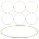 thumbnail image 1 of SHOWERORO 7Ud Aros Metálicos Dorados Para Manualidades Con Ideal Para Y Bodas, 1 of 8