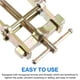 thumbnail image 4 of Scienceny Extractor de manivela de cojinete de 3 pulgadas, extractor de cojinete de Material de acero inoxidable, bielas de servicio pesado de 2 mordazas, Automoción decorativa y accesorios Scienceny VI005865-00, 4 of 6