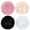 Multicolor, variant on 2 Pcs Large Fluffy Powder Puff, 3.5 Inch Ultra Soft Washable Reusable Velour Face Body Powder Puff Loose Powder Puffs Wet Dry Makeup Tool (Pink)