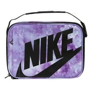 Nike Futura Fuel Pack Unisex Hard Shell Fabric Backpack, Purple Black