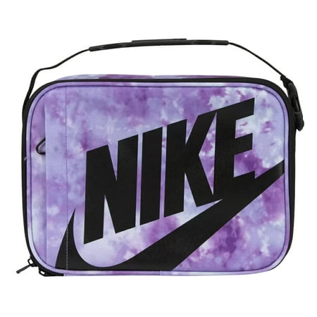 Nike Futura Fuel Pack Unisex Hard Shell Fabric Backpack, Purple Black