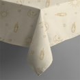thumbnail image 5 of Beige Celestial Pattern Square Tablecloth,Waterproof Square Table Cover,Wipeable Spillproof Washable Table Cover for Home Kitchen Party Decor 42"X42"(107x107cm), 5 of 6