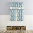 thumbnail image 5 of No. 918 Greco Mosaic Semi-Sheer Rod Pocket Kitchen Curtains, 54"W X 14"L, 5 of 5