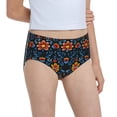thumbnail image 6 of Pofeuu Mexican Flower Print Soft Cotton Underwear Girls'Briefs Soft Undies, 6 of 7