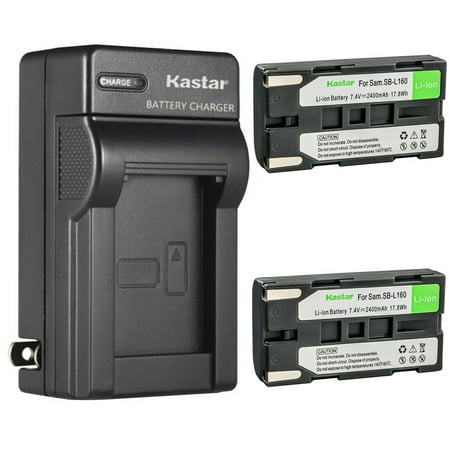 Kastar 2-Pack Battery and AC Wall Charger Replacement for Mamiya Leaf Aptus-II 7 Mamiya Leaf Aptus-II 8 Mamiya Leaf Aptus-II 10 Mamiya Leaf Aptus-II 10R Mamiya Leaf Aptus-II 12 Format Camera