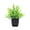 office desks, variant on Artificial Potted Plant Bamboo Leaves In Black Square Pot - Realistic Faux Greenery Decor For Home Office Desk Shelf Living Room Bedroom