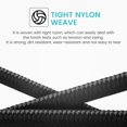 thumbnail image 3 of CNKOO Dog Slip Rope Leash Dog Training Leashes Adjustable Pet Leash Climbing Nylon Rope Dog Leash 4.6ft/140cm Long for Medium/Large Dog Walking (Black), 3 of 7
