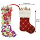 thumbnail image 2 of Medias Navideñas de Fieltro Decoración Clásica Duradera en Rojo y Blanco para Decoraciones Navideñas Familiares ANGGREK Otros, 2 of 8