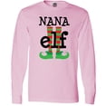 thumbnail image 3 of Inktastic Nana Elf Christmas Long Sleeve T-Shirt, 3 of 5