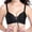 Black, variant on Womens Push Up Drawstring Bras Plus Size Wirefree Cleavage Bra Sexy Lingerie Plus Size Everyday Bra for Women Wireless Soft Padding Cups Lift Push Up Lingerie
