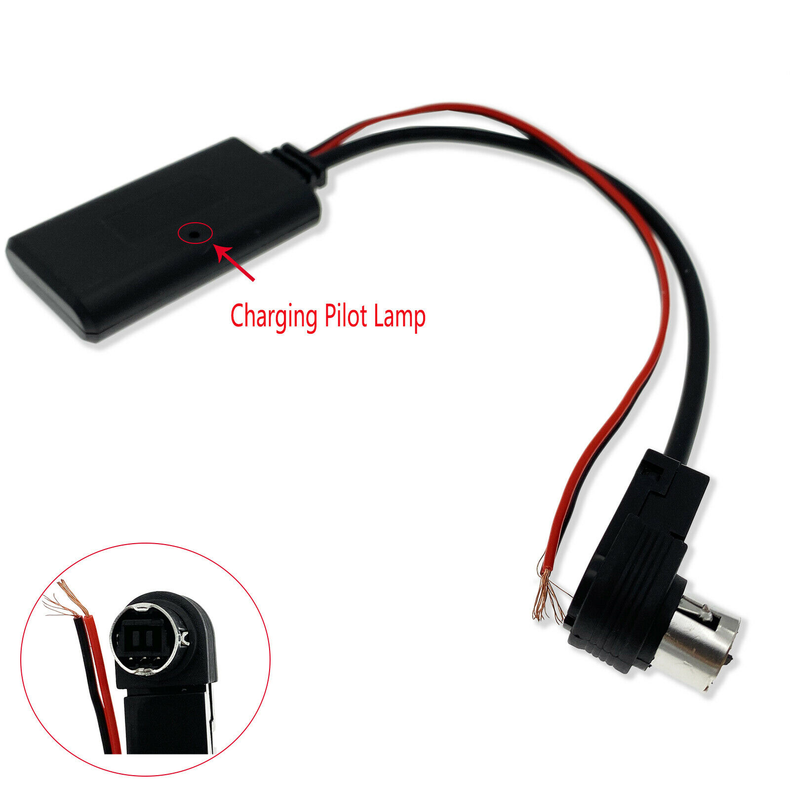 New For JVC KS-U5t, KS-U58, PD100, U57, U29 Bluetooth Aux Adapter Cable - image 2 of 4