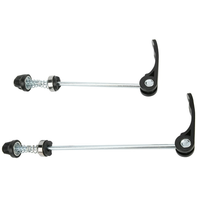 Front Rear Skewer, Bicycle Front Rear Skewer Steel Axle Bike Skewer Bike Front Rear Skewer For Mountain Bike For Outdoor Black