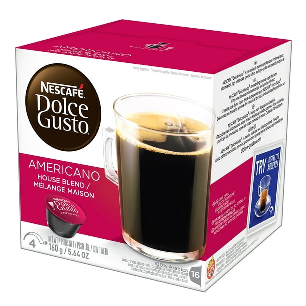 Nestle Nescafe Dolce Gusto Americano House Blend Coffee NES27368