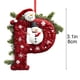 thumbnail image 2 of Decoraciones Del Árbol de Navidad Decoración Del Árbol de Navidad de 26 Letras Colgante Ornamentos Del Árbol de Navidad Ornamentos de Navidad Personalizados Decoración de Navidad Decoración Colgante D, 2 of 6