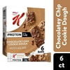 Kellogg's Special K Chocolatey Chip Cookie Dough Chewy Protein Meal Bars, Ready-to-Eat, 9.5 oz, 6 Count