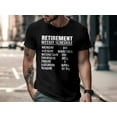 thumbnail image 4 of Retirement Weekly Schedule T-Shirt, Vacation Tee, Social Security Tee, Funny 50th Birthday Gift, Gift For Grandpa, Grandparents Gifts, 4 of 10
