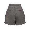 thumbnail image 3 of KOGMO Womens Lightweight Linen Shorts with Drawstring and Pockets, 3 of 7
