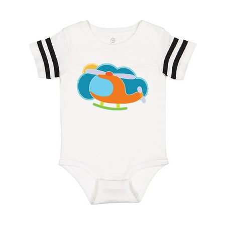 

Inktastic Helicopter For Boys Gift Baby Boy Bodysuit