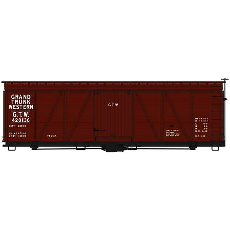 Accurail HO KIT 36' Fowler Wood Box GTW 1173