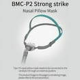 thumbnail image 2 of for -P2 CPAP Nasal Pillow Case W Headgear S M L Cushions Sleep Helper for Snoring, 2 of 5