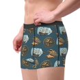 thumbnail image 2 of Fotbe Miniature Ship In Bottle Calzoncillos Tipo Boxer con Bolsa de Soporte Total para Hombre, X-Temp Fresco, Transpirable y de Secado Rápido-XX-Large, 2 of 5