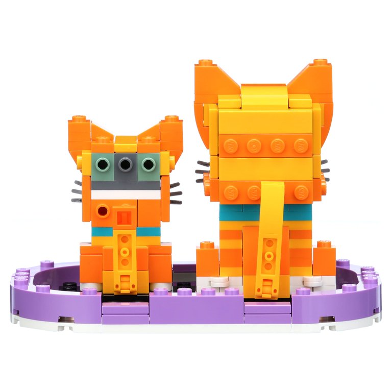 LEGO BrickHeadz Ginger Tabby 40480, Collectible Construction Set